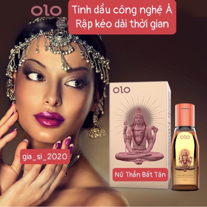 Tinh dầu massage OLO kéo dài thời gian - Hộp 15ml