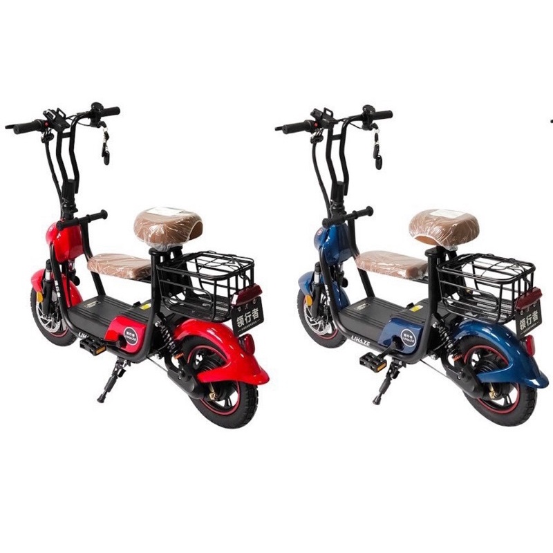 Xe đạp điện gấp Lihaze, Xe điện mini gấp gọn Du Du, Thương hiệu nổi tiếng Lihaze Pin Lihium 48v - 15A