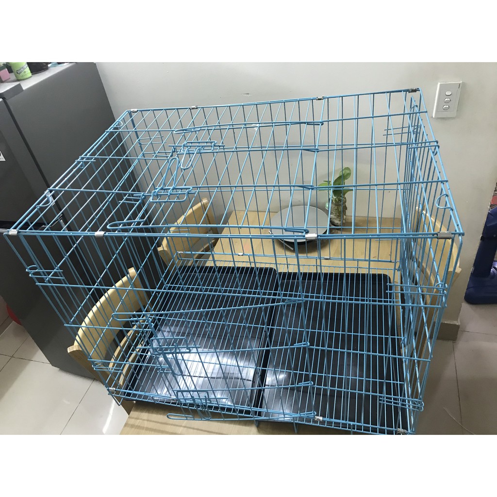 Chuồng nuôi chó gấp gọn LunaPet CN01 - chuồng chó mèo gấp gọn sơn tĩnh điện