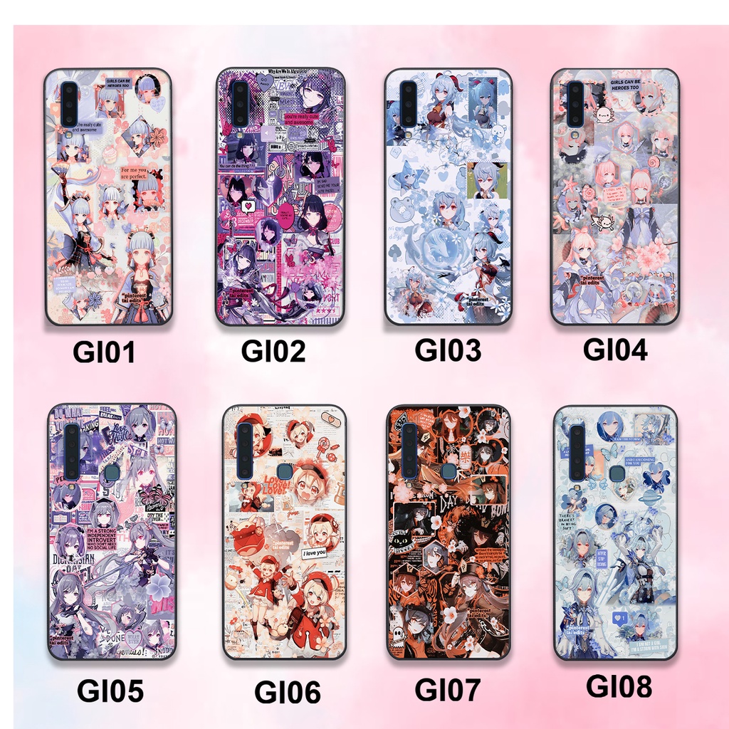 Ốp lưng Samsung A7 2018 / A9 2018 in hình Genshin Impact siêu dễ thương, cá tính