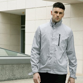 Áo Khoác Dù Nam Cổ Đứng ICON DENIM Essential Windbreaker AW20