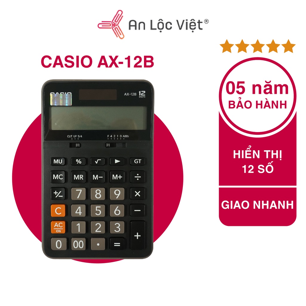 Máy tính Casio AX 12B chính hãng | WebRaoVat - webraovat.net.vn