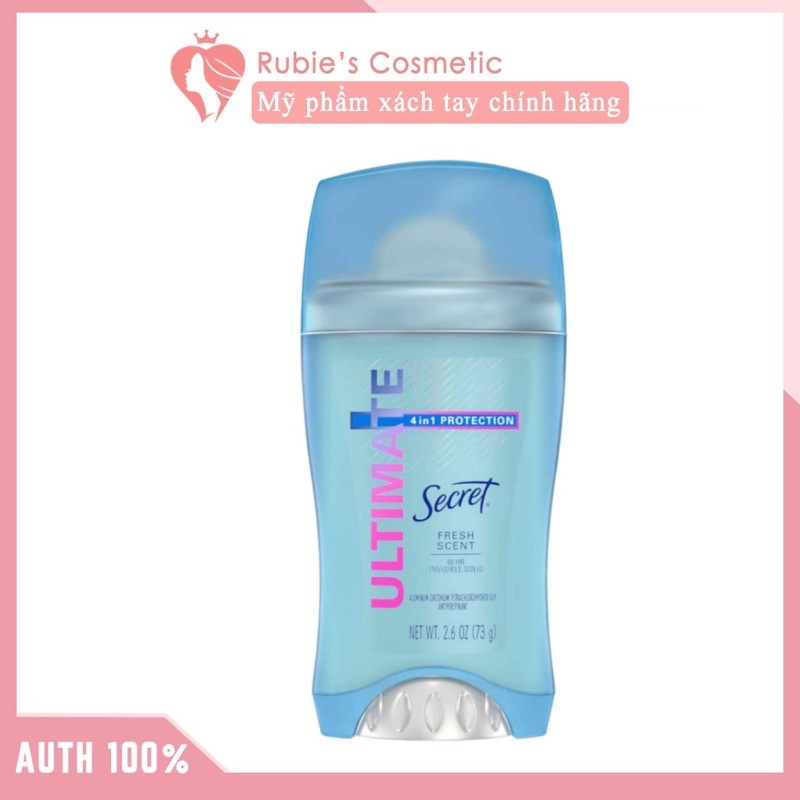 (MẪU 2021) Lăn Khử Mùi Secret SÁP/ CLEAR GEL của Mỹ loại 73g | BigBuy360 - bigbuy360.vn