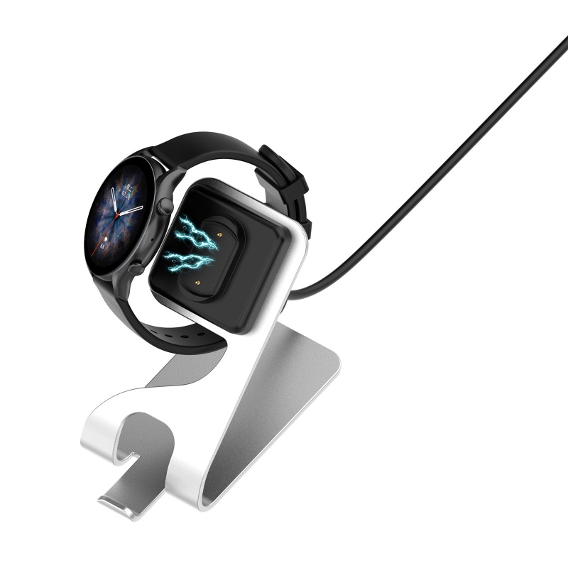 Đế Sạc Bằng Hợp Kim Nhôm Cho Đồng Hồ Thông Minh GTR 3 GTR 3 pro GTS 3