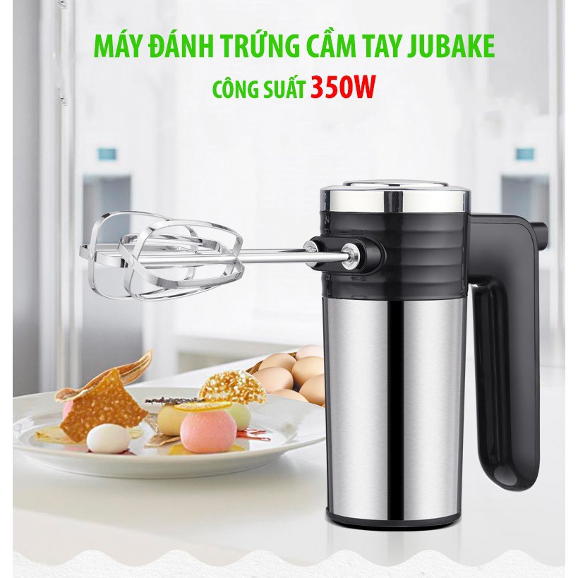 Máy đánh trứng, nhào bột cầm tay Jubake - JU-882, CS 350W, 5 tốc độ tùy chỉnh