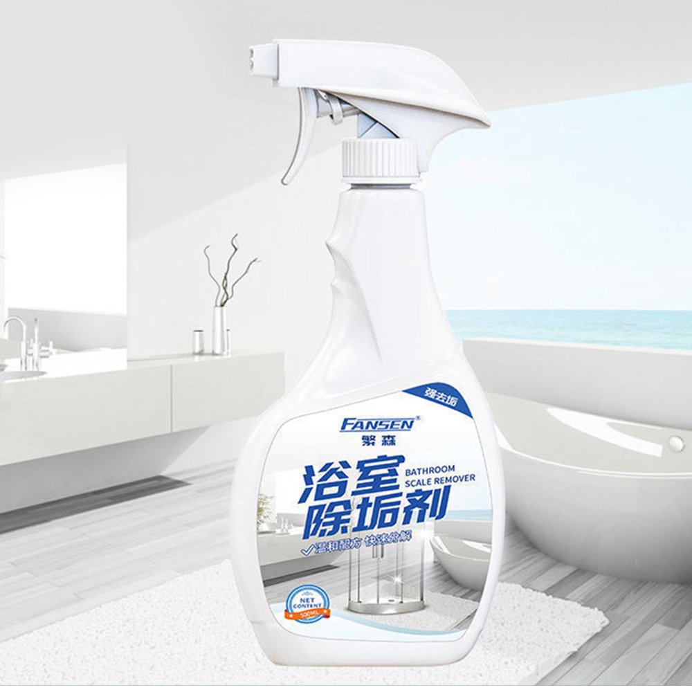 Chai Nước xịt tẩy rửa nhà vệ sinh,phòng tắm, nhà bếp Fansen 500ml, tẩy vòi sen tẩy gương kính tẩy cặn bồn rửa