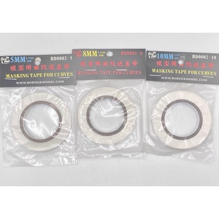 Băng keo che sơn dạng CONG 5mm 8mm 10mm - Masking Tape Curves - Gundam tools - Dụng cụ mô hình