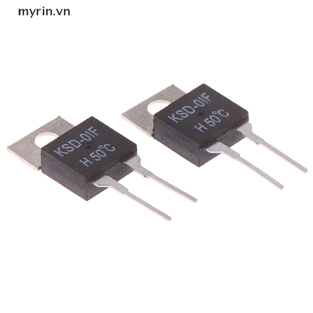 Bộ 2 Công Tắc Cảm Biến Nhiệt Độ KSD-01F 50 Degc