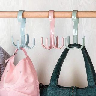 Móc treo đồ 4 cạnh đa năng