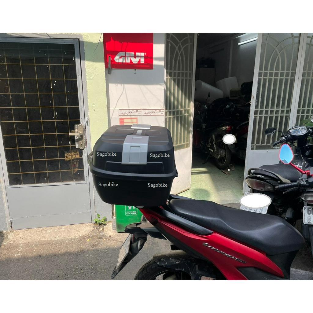 Thùng xe Vario 150, thùng givi B45NM và baga SRV Vario 150, hàng givi chính hãng, bảo hành 2 năm