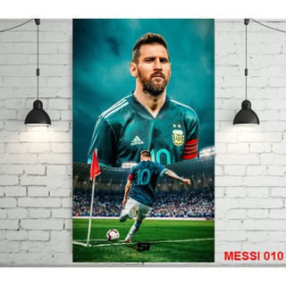 Decal poster cầu thủ Ronaldo - Messi - Neymar- Salah, clb bóng đá Mu - Barca - Chelsea -Real - Arsenal - Liverpool