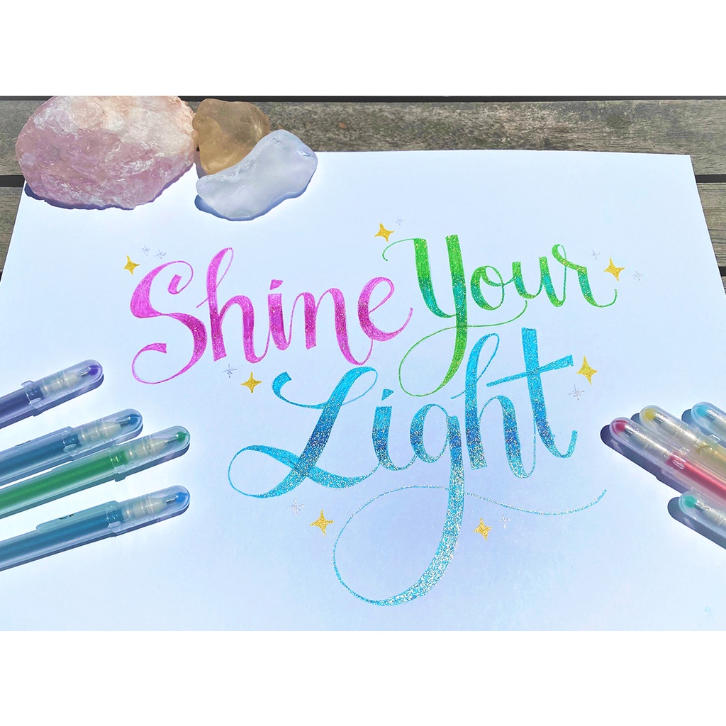 Bút bi Gel mực kim tuyến Sakura Gelly Roll Stardust - Ngòi 0.5mm