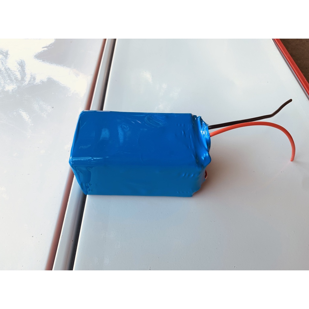 Khối Pin lithium LifePO4 12V  kèm mạch bảo vệ BMS, bọc PVC siêu bền