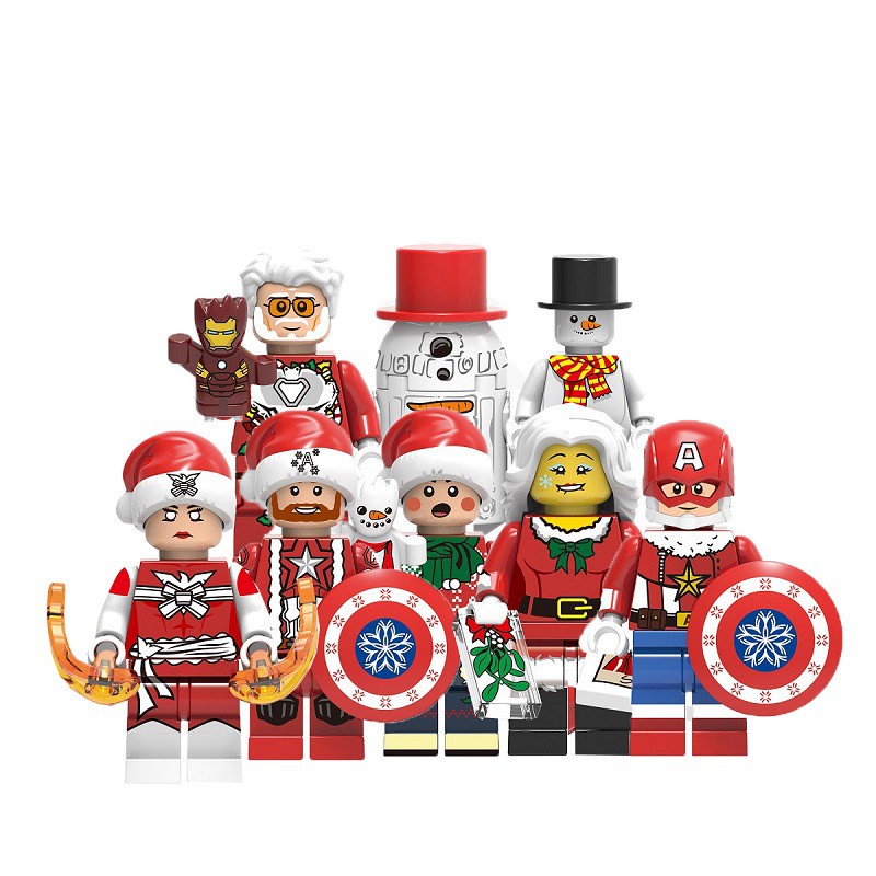 Bộ Lắp Ghép Mô Hình Nhân Vật Siêu Anh Hùng Cho Trẻ Em