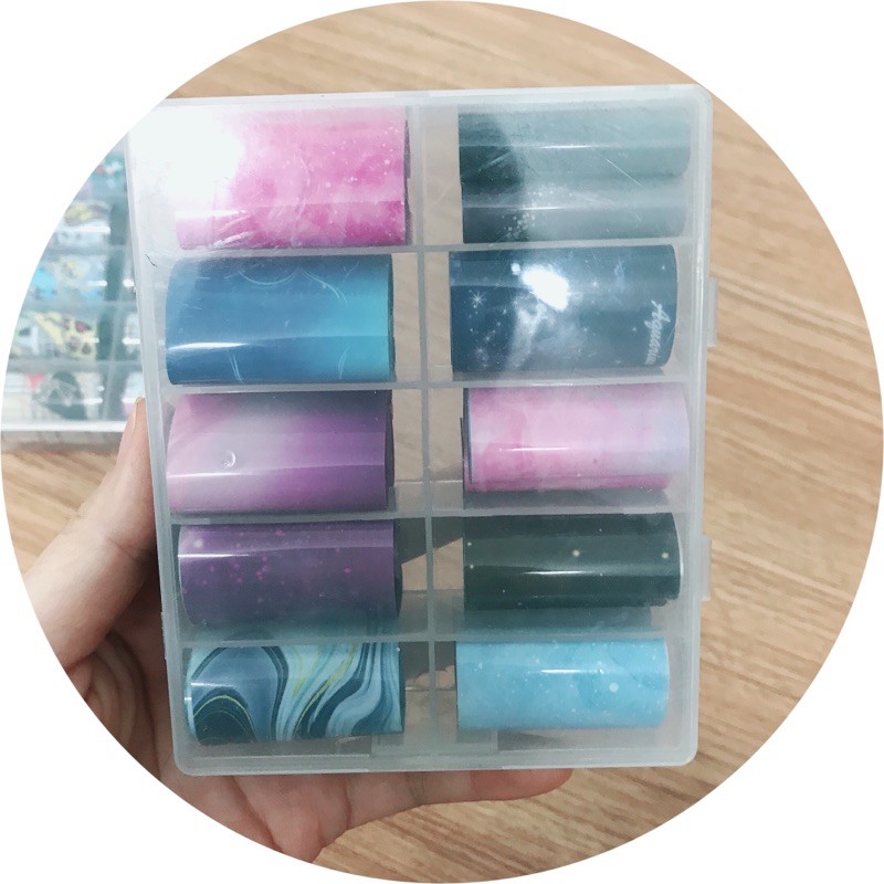 Foil dán móng làm nail - LanChiNail