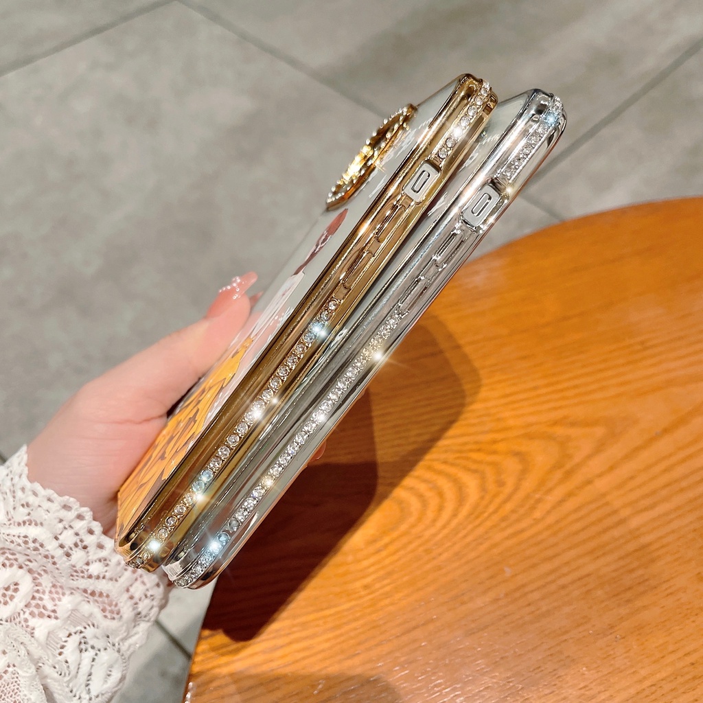 Ốp Điện Thoại Họa Tiết Cô Gái Dễ Thương Cho iPhone 13 Pro Max 12 Pro Max 11 X XsMax Xr