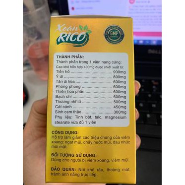 Viên tu xoan rico tặng kèm cặp xịt