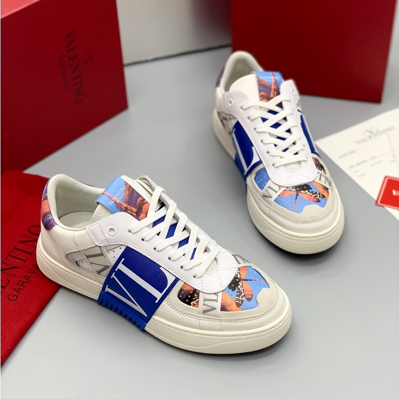 Giày thể thao Giày sneaker VLTN 2 màu tag xanh fullbox size 38-43