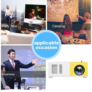 Máy Chiếu Mini LCD LED Projector, Cao Cấp - PD300