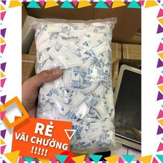 ( FREESHIP) Gói hút ẩm loại nhỏ Silica gel ( 1g/gói ) bịch 100g chất lượng cao cho tủ quần áo giày dép