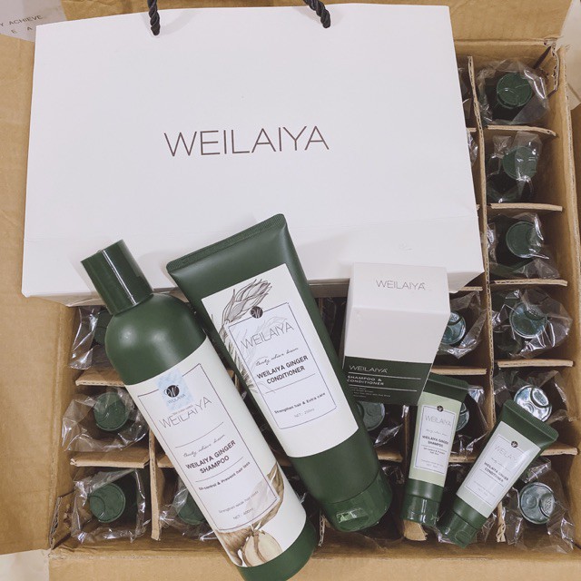 Dầu gội xả gừng Weilaiya ngăn ngừa rụng tóc, kích mọc tóc | BigBuy360 - bigbuy360.vn