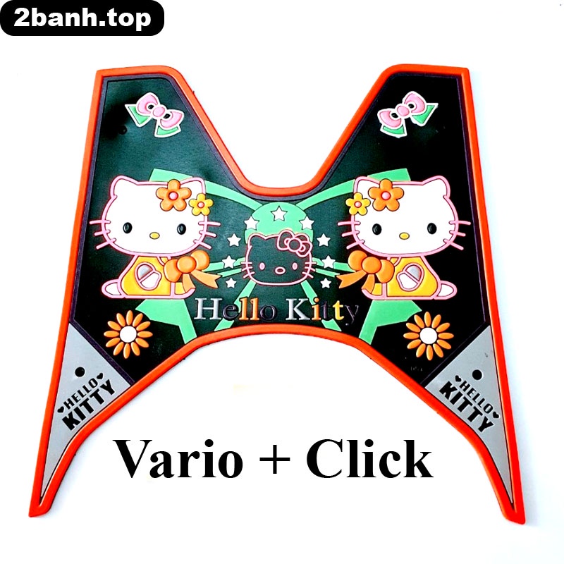 Thảm lót chân hoạt hình Hello Kitty xe Vario, Click