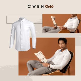 Sơ mi owen trắng hàng công ty