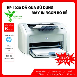  Máy in hp 1020 - in đơn TMĐT in tài liệu học và làm việc  A4 - A5 đã qua sử dụng bền vượt thời gian 