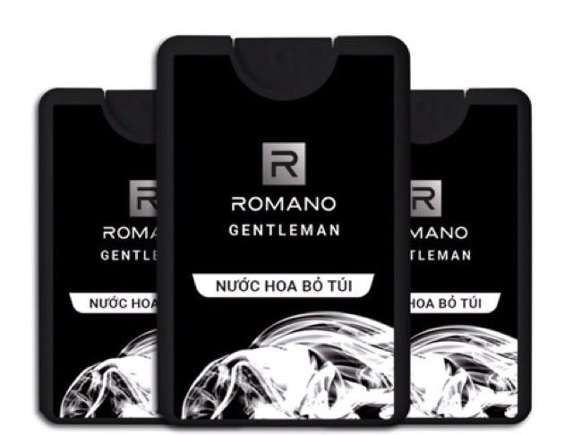 Nước hoa bỏ túi Romano Gentleman 18ml
