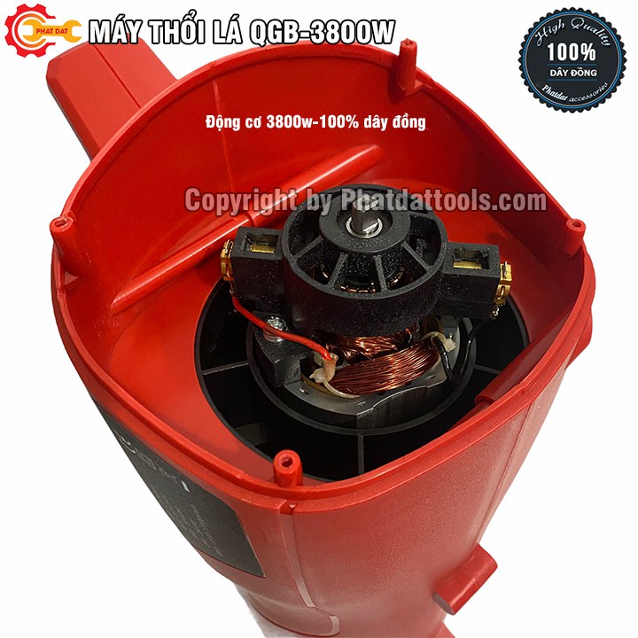Máy Thổi Lá QGB-3800-Máy Thồi Bụi Công Nghiệp Công Suất Cực Lớn 3800W-Bảo Hành 6 Tháng Hàng Nội Địa