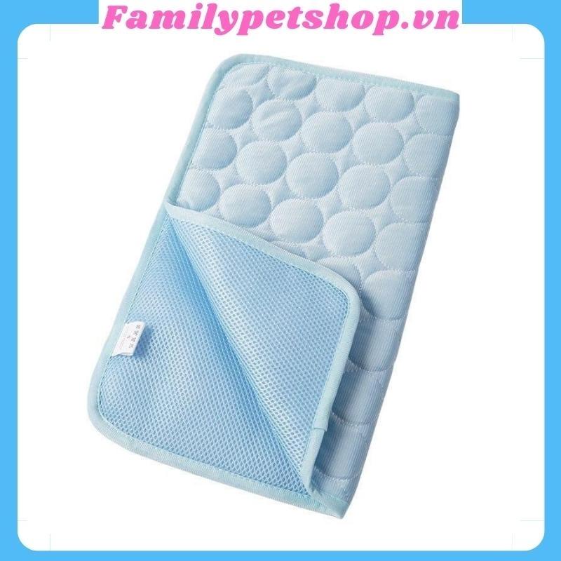 Đệm điều hòa cho chó mèo-mẫu thảm chiếu thoáng khí có thể giặt cho cưng-familypetshop.vn