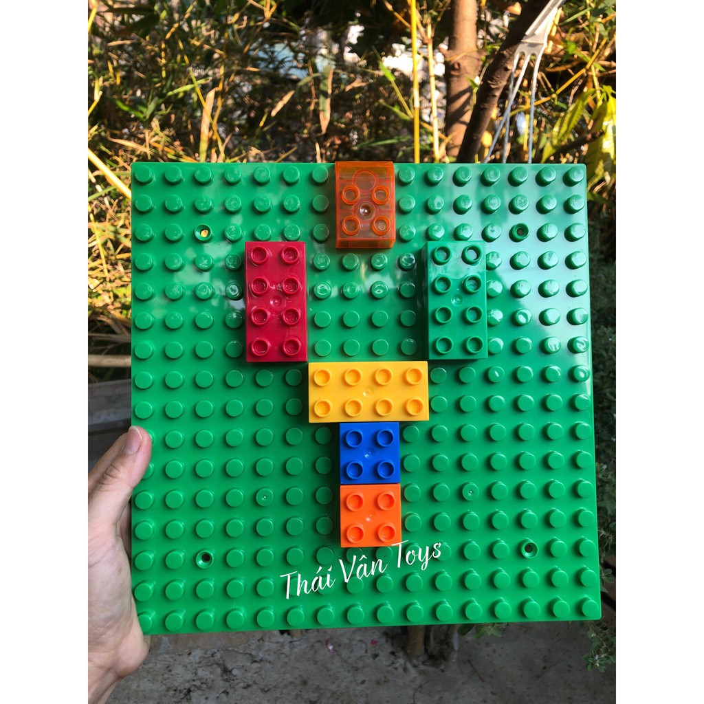 Lego base cho bé lắp ráp sáng tạo với lego size lớn Duplo - Hàng Việt nam chất lượng cao