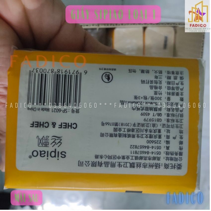 [HCM-Lẻ gói]Khăn giấy gấu trúc Sipiao loại 1,giấy nội địa trung quốc sipiao, giấy ăn gấu trúc không mùi-fadico