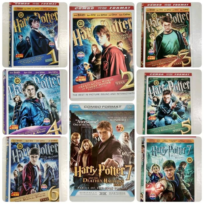Hộp Dvd Trọn Bộ Phim Harry Potter