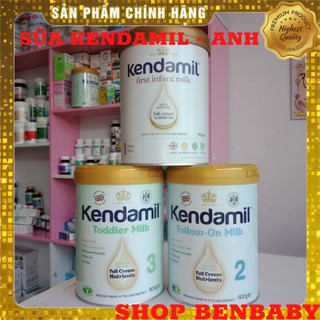 Sữa Bột Kendamil số 1,2,3 900g [Datemới - chính hãng] - GIẢM THÊM 8% - TỐI ĐA 55K CHO MỖI SP