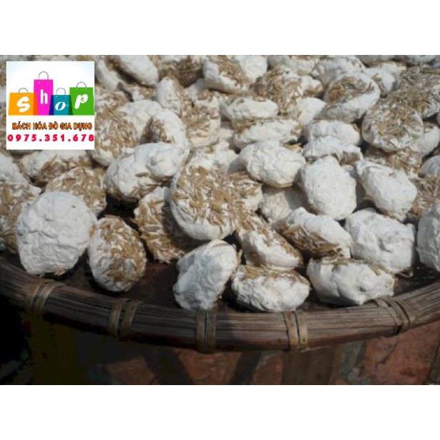 Men quả trấu Bắc Hà dùng làm cơm rượu tẻ rượu nếp cẩm- Men nấu rượu quả trấu gia truyền-Giadung24h