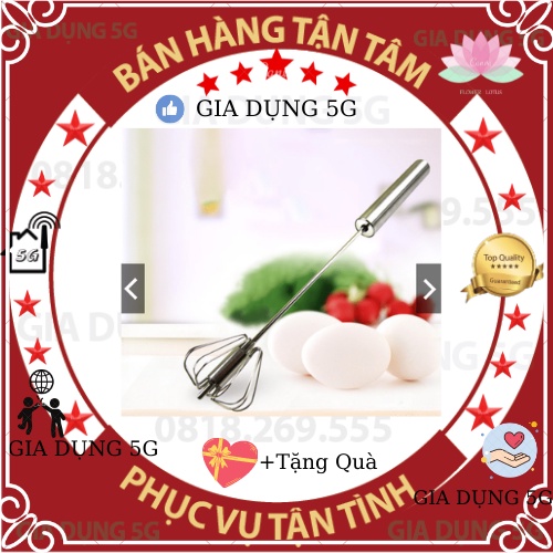 [HÀNG CÓ SẴN] Máy Đánh Trứng Cầm Tay Bán Tự Động Bằng Thép Không Gỉ