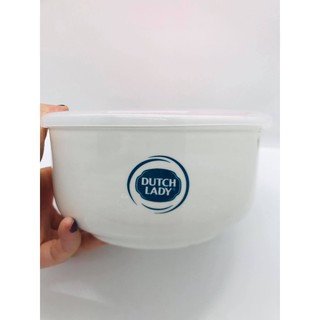 Thố sứ đựng thực phẩm size to 1L(QUÀ TẶNG TỪ DUTCH LADY)
