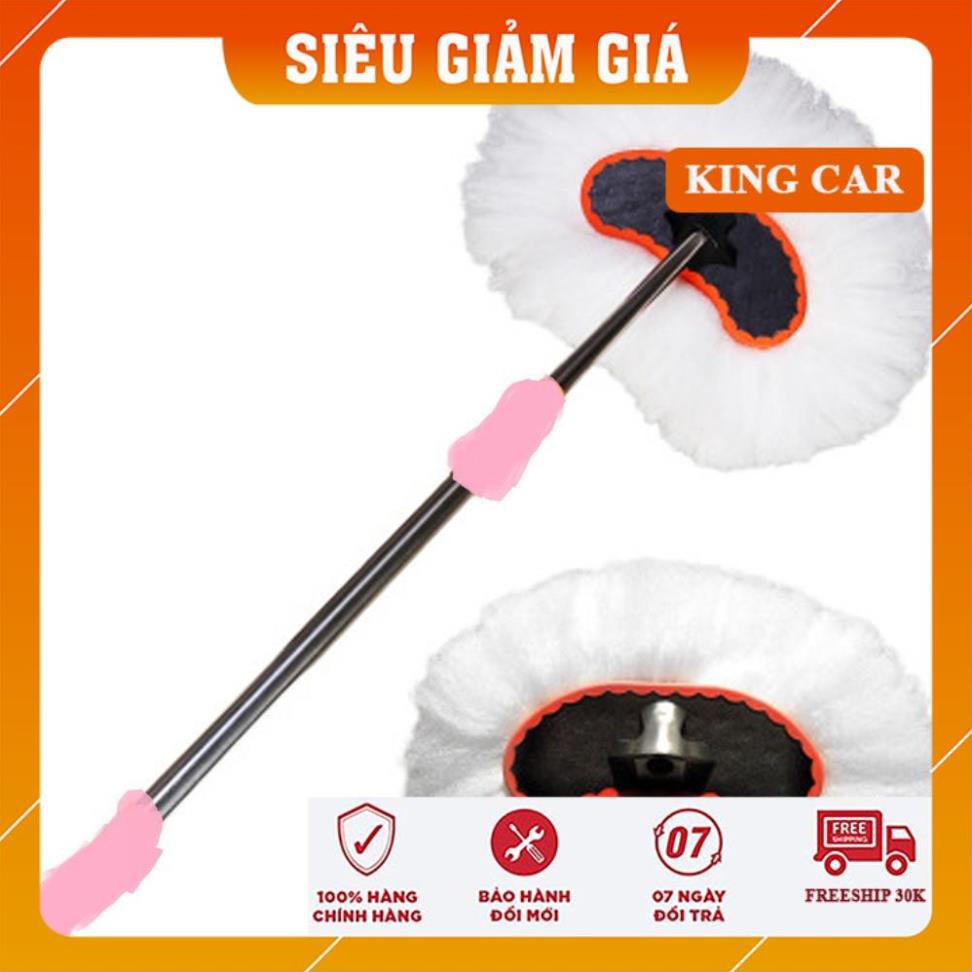 Chổi lau xe hơi, chổi lông cán dài lau rửa xe ô tô dễ dàng co rút - Shop KingCar