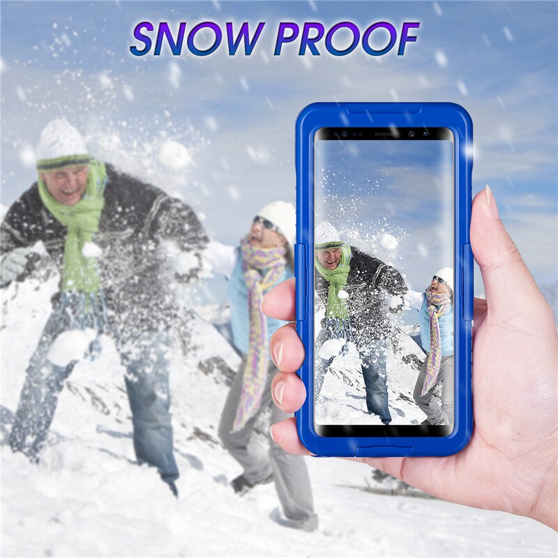 Ốp Điện Thoại Chống Thấm Nước IP68 Cho Xiaomi Mi 11T 12 12X Redmi 10 Note 11 11S 11E Pro plus K40S K50 POCO X4 M4 Pro