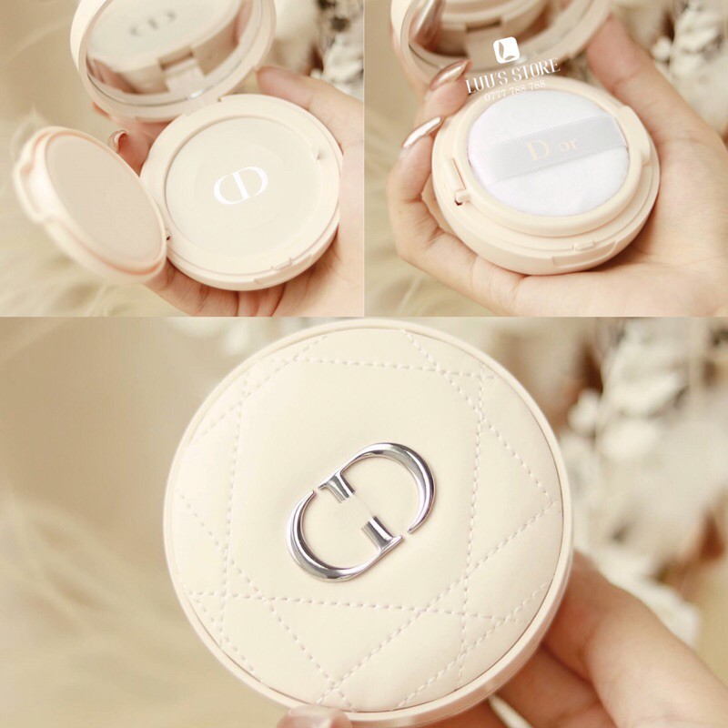 Phấn Phủ Cushion Dạng Bột Lỏng Dior Forever Cushion Powder Limited (Không Nhũ)