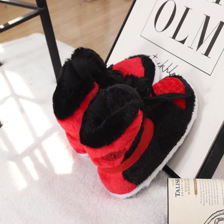 Giày bông mùa đông ĐẾ CAO SU Dép bông đi trong nhà shop vy