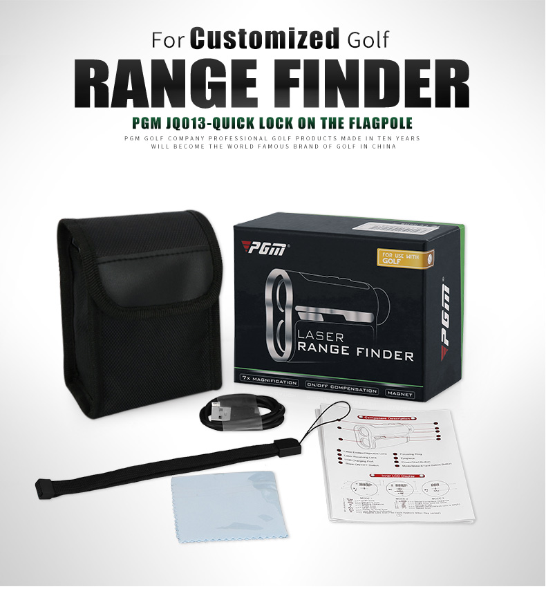Ống nhòm đo khoảng cách golf - PGM JQ013 Golf Range Finder - 1300M