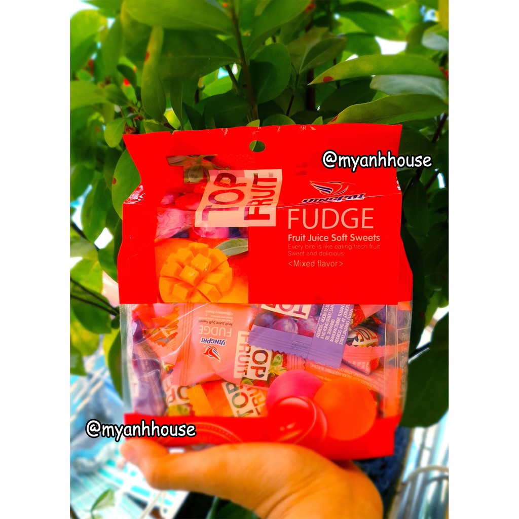 KẸO DẺO TRÁI CÂY TOP FRUITS 320GR DATE 1/1/2022