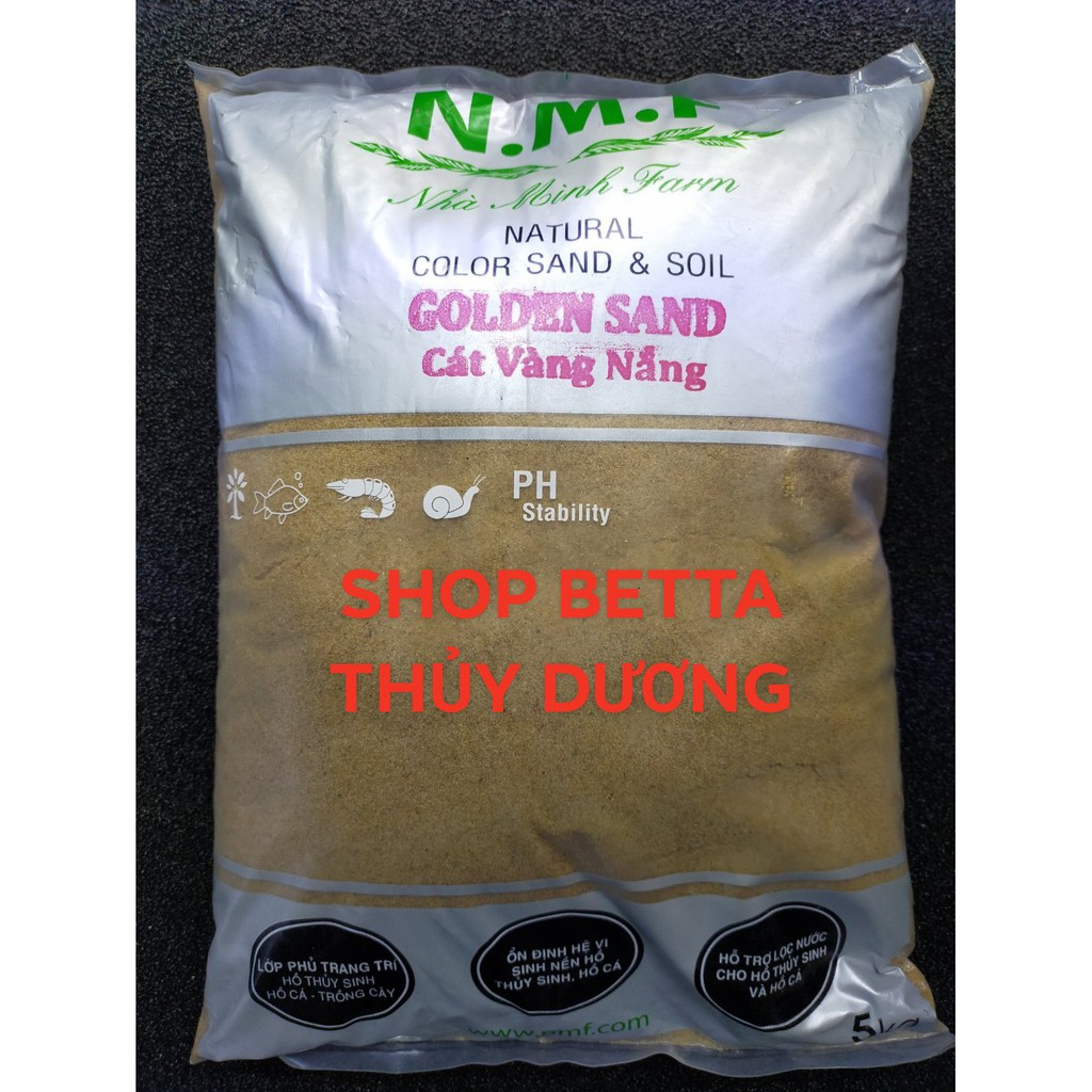 1KG Cát Nắng Vàng Trải Bể