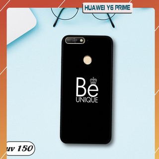 Ốp lưng Huawei Y6 prime lưng nhám viền dẻo