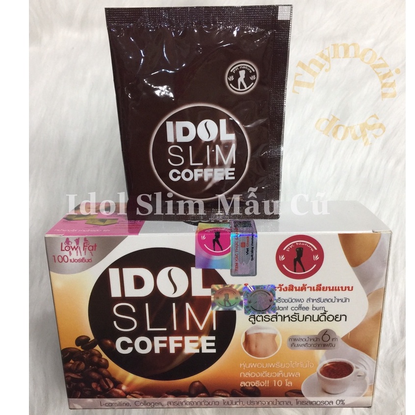 idol slim ,Idol Slim Coffee Thái Lan - 1 hộp 10 gói x 15g
