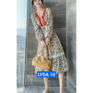 Đầm hoa shopeelive 70k
