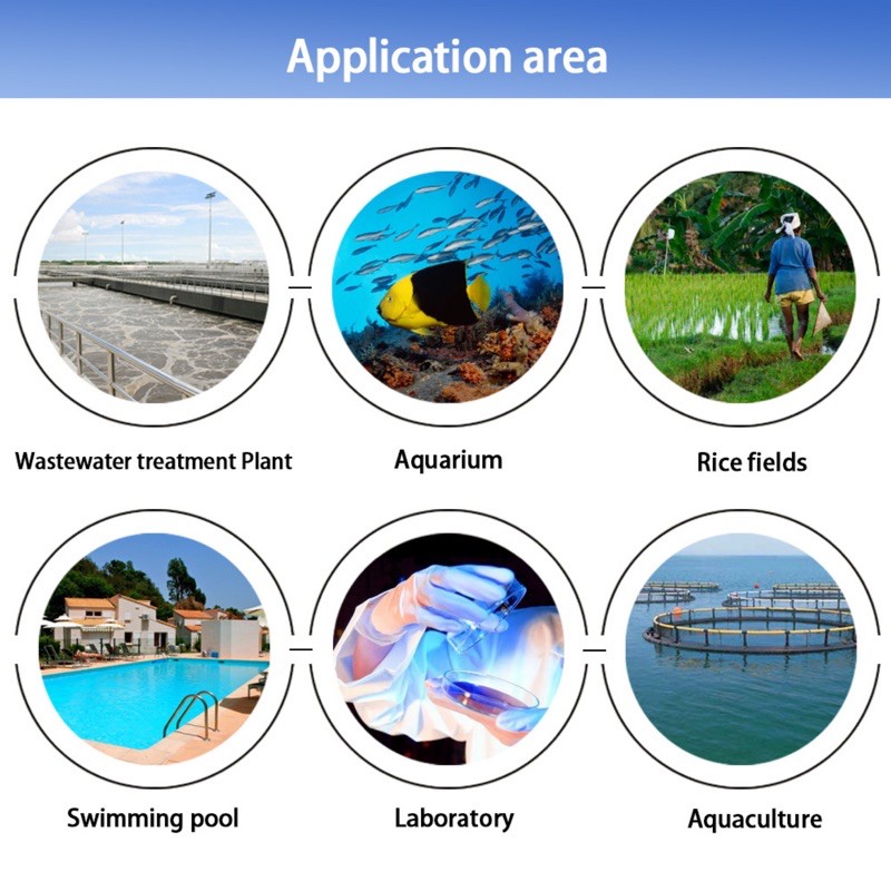 Bút Kiểm Tra Độ PH Kỹ Thuật Số 0.01 Độ Chính Xác Cao 0-14 PH Chuyên Dụng Cho Hồ Bơi / Bể Cá