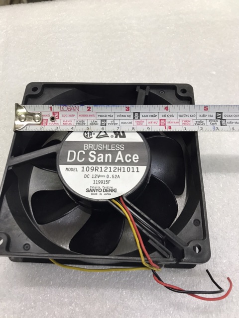 Quạt SANYO 12V - 0.52A